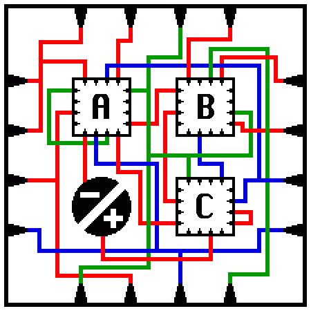 Small Fractal Maze